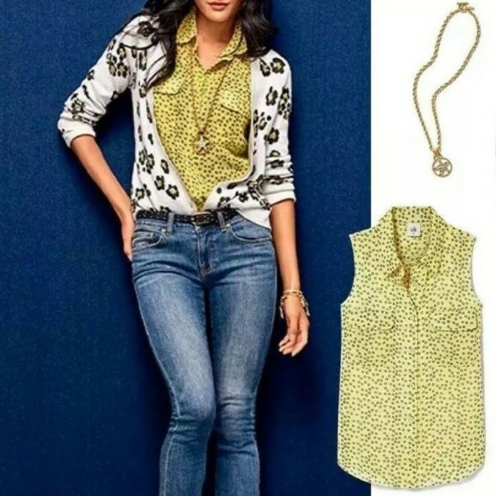 Cabi Viola Blouse (M) #5348